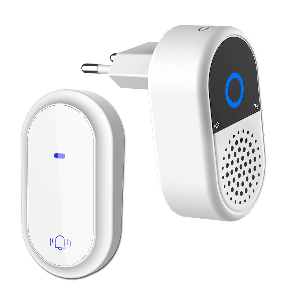 Новый беспроводной дверной звонок с самопитанием, громкий 433 МГц для склада или использования на улице в вилле