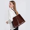 Underarm Large Capacity Niche Commuter Bag Stylish Leather Tote Crossbody Bag for Women