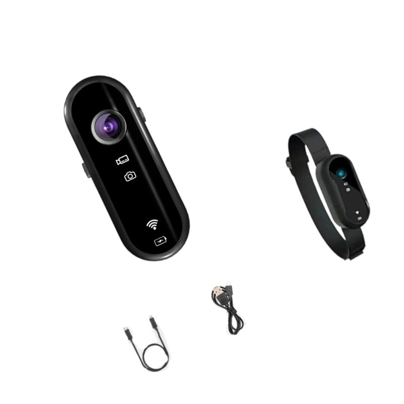 1080P Electronic Imaging Stabilization Sports Camera Magnetic Mount 120° Wide Angle WiFi Connection Long Batteries Life