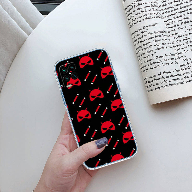 JO15 Чехол Daredevil для телефона Motorola E22S E7 G6 G7 G8 G9 Plus Power Play G10 G20 G04 E30 E40 E22 E20 E13 G22 G23 G Stylus Play