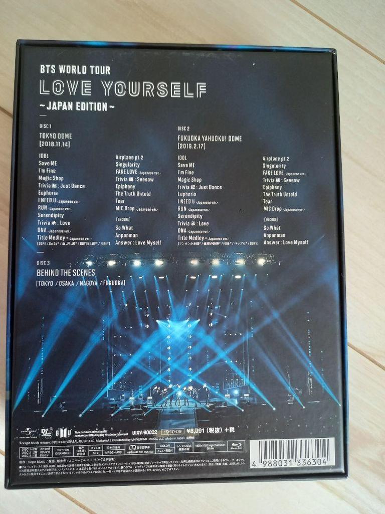 [USED] BTS WORLD TOUR LOVE YOURSELF
