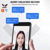 Smart Lock with 120 degrees  Wide Angle Camera and Smart Doorbell Aluminum Alloy Keyless Entry Lock Handle Biometric for 35-60mm   Home