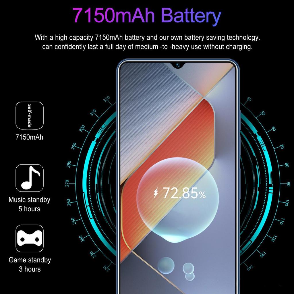 Смартфон GT10 Pro - Две SIM-карты, Двойной режим ожидания, 22 ГБ ОЗУ, 2 ТБ Памяти, Android, Глобальная версия