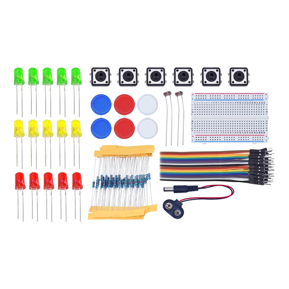 Стартовый набор для UNO+WiFi R3 Оригинальный чип ATMEGA328P CH340G Для платы разработки Frduino UNO R3 Набор для DIY Школьное образование Лаборатория