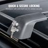 VEVOR Universal Roof Rack Crossbar Max 120.9 cm Fits Grooved Side Rails without Gap