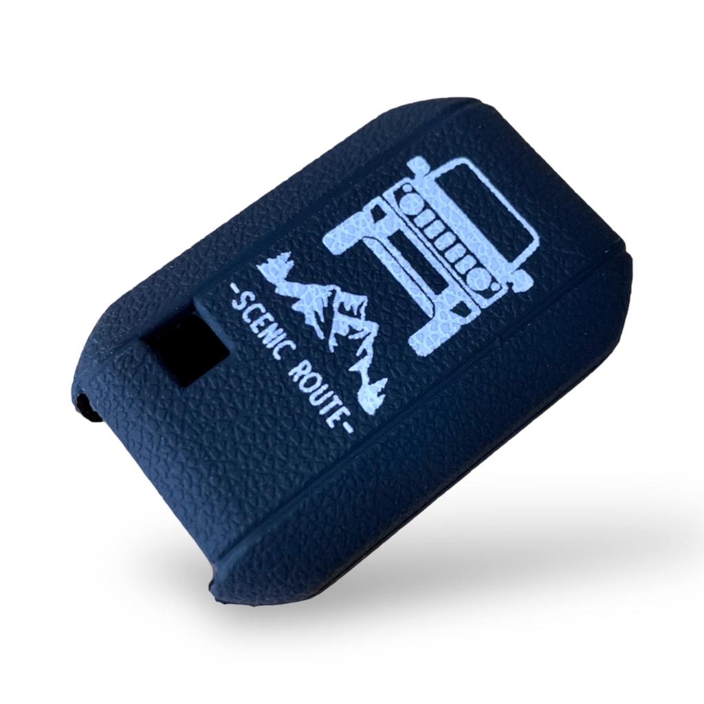 Suzuki Jimny JB64 Sierra JB74 Специально разработанный для предотвращения царапин чехол для смарт-ключа Силиконовый чехол для ключа Чехол [SUITY] (черный)