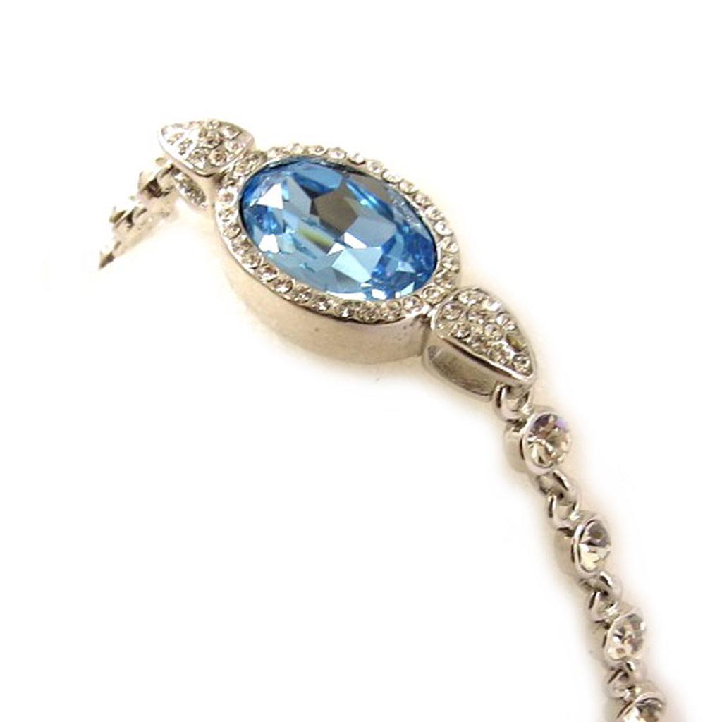 Les Trésors De Lily [D3747] - Designer Bracelet 'Indomptable Sissi' Turquoise