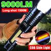 Powerful Led Flashlights High Power Rechargeable Led Flashlights Telescopic Zoom Torch Lamp Outdoor Camping Fishing Lantern