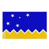 Drapeau - Multicolore - Territoire Chilien De l'Antarctique - 120 X 180 Cm - Polyester - Recto/verso
