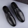 Роскошная мода Натуральная кожа Мужские оксфорды Высокое качество Офис Деловой Повседневный Классические Удобные Туфли-лодочки Обувь