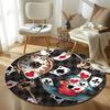 Free shipping! Whimsical Wonderland-Inspired Round Carpet for Playrooms round carpet for home sofa bedroom, gift