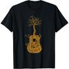 Acoustic Guitar Tree of Life Guitar Player Guitarist T-Shirt