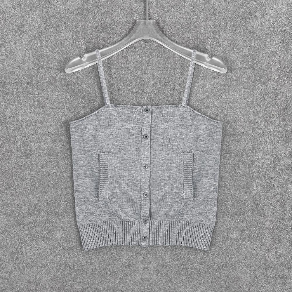 Комплект кардигана и майки Nanyou из мериносовой шерсти с аргайлом - Новая осенняя коллекция