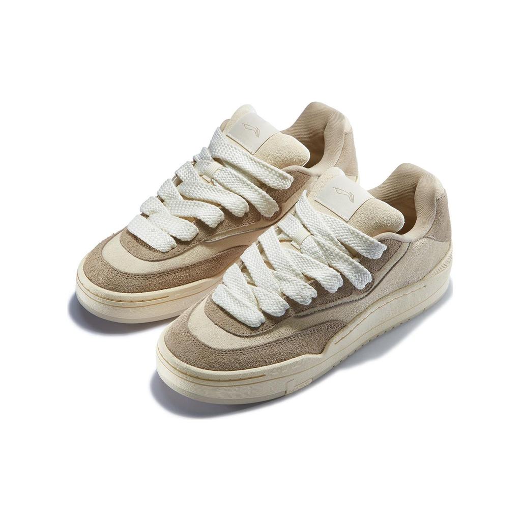 Li Ning Gos 2000 модные удобные универсальные нескользящие дышащие износостойкие низкие кроссовки для скейтбординга мужские кроссовки коричневые AEPT011-1