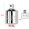 1/4" 3/8" 1/2" Ratchet Wrench Socket Converter Sleeve Head Adapter Chrome Vanadium Sleeve Drive Wrench Transform Joint