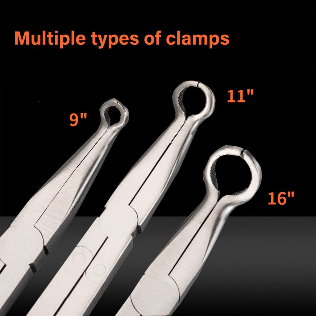 Плоскогубцы с длинной ручкой, двухшарнирные, многофункциональные, из высокоуглеродистой стали, для использования дома, в гараже, на улице