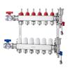 6-Branch Radiant Heat Manifold 1/2" PEX Tubing Floor Heating Manifold Set