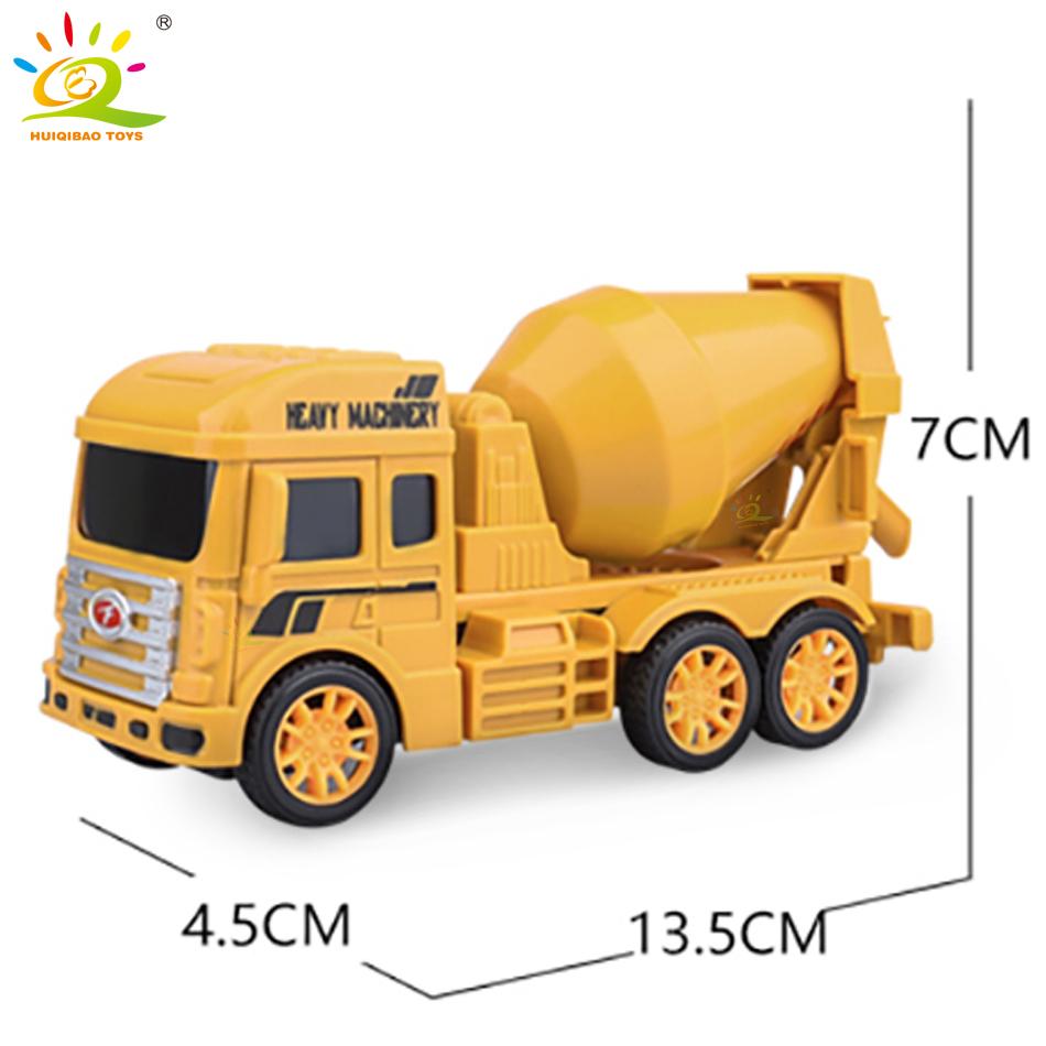 Литой автомобиль, инженерная модель, экскаватор, кран-самосвал, мусоровоз, классическая городская конструкция, детская игрушка для мальчика