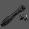 Universal Ratchet Drill Chuck Key Wrench Non-Slip Handle Ergonomic Design 2-in-1 Double Head Spanner Repair Wrench Tool