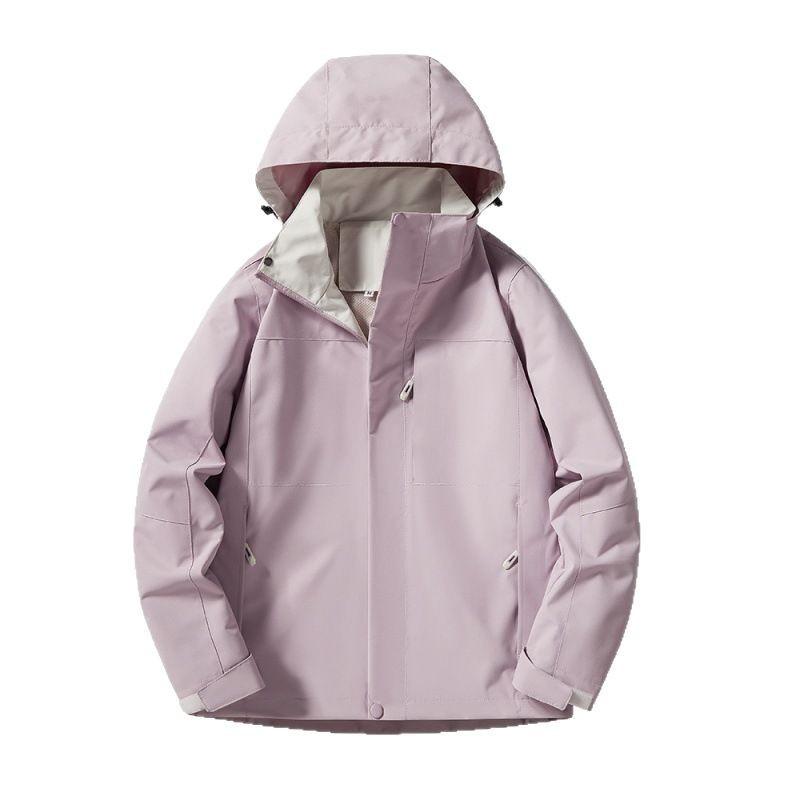 Уличная куртка для мужчин и женщин на весну и осень Новая водонепроницаемая и ветрозащитная дышащая спортивная и повседневная куртка для пар Альпинистский костюм