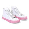 Converse All Star High Miley Cyrus White Pink (Unisex) Canvas Shoes 162239C