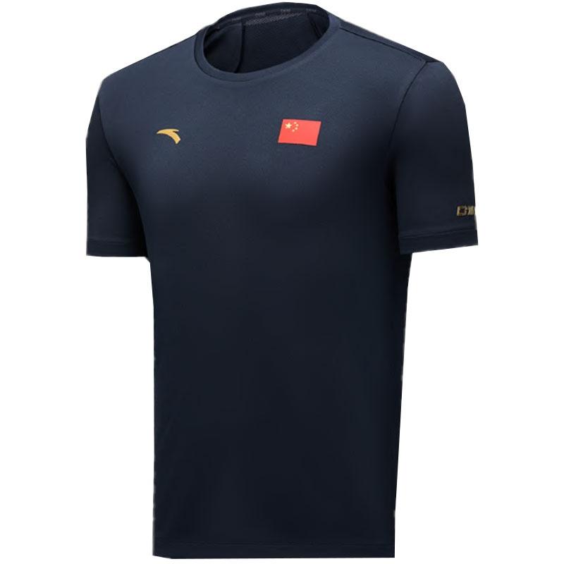 Anta T Shirt Unisex Midnight Blue 452520101-3