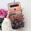 2020 For LG K41S LM-K410 Cover For LG K51S Case LM-K510 Luxury Butterfly Love Cute Cat Cool Handsome Lion Painted Black Silicone