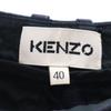 Kenzo Шеврон Широкие брюки 40 Темно-синий Мужские Б/У