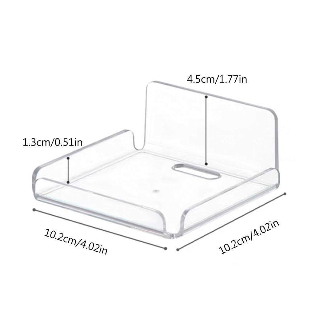 2 шт. Настенная полка для пластинок, настенный держатель для хранения, прозрачные акриловые полки для виниловых пластинок, плавающая подставка для хранения, стеллаж