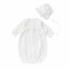 De In Baby Ceremony Dress and Hat Set All Snap 50cm 60cm 70cm Boys Girls Unisex Discharge from Hospital Shrine Visit Preparation for Birth Baby Gift