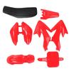 Plastic Mudguard Fender Motorcycle Seat Set Accessory Fit for Honda CRF50 4Stroke Pit Bike