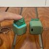 1/2 Pcs Seagull Mine Button Keychain Rechargeable Fidget Clicker with Real Sound
