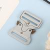 1Pc Durable Metal Belt Buckle Quick Side Release Clasp For Diy Bag Luggage Outdoor Backpack Strap Belt Webbing Leather Crafts