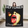 D-Deftoness Плед в стиле Ню-метал Супермягкий Фланелевый Для Детей Взрослых Авиаперелеты Путешествия Гостиная Уличный Стиль Покрытие для Дивана-кровати