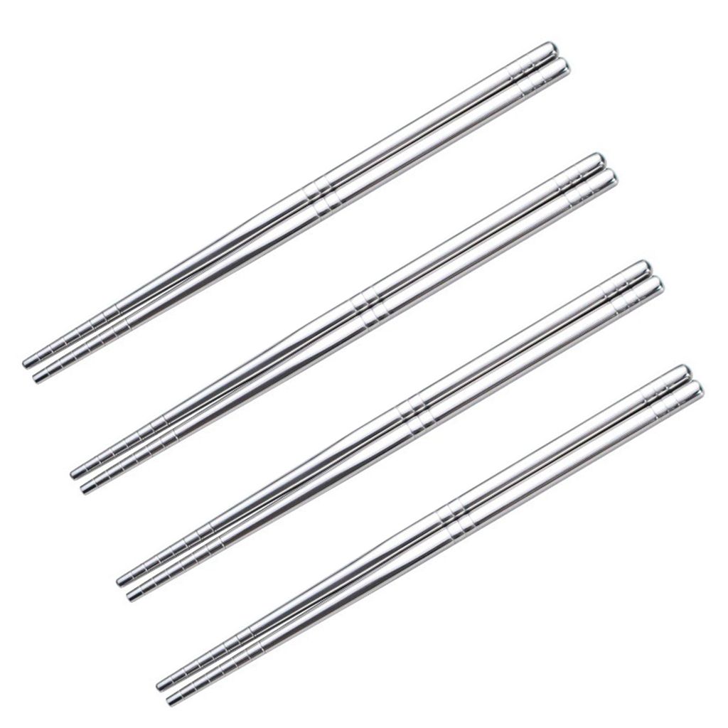 Home,Restaurant Non-slip High Temperature Kitchen Accessories Tableware Chopsticks Metal Chopsticks