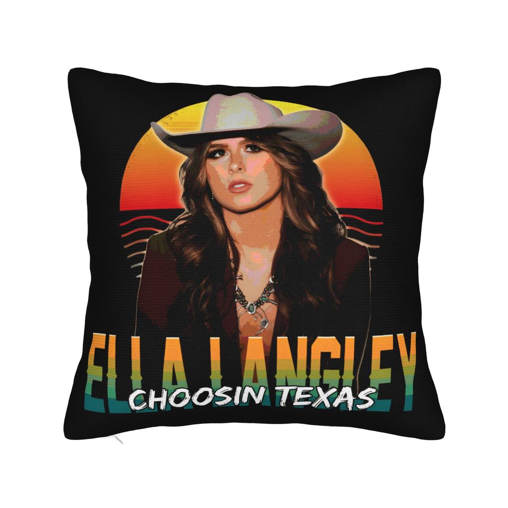 Ella Langley  wpap pop art Pillowcases  Novelty Pillow Case For Sofa Bedroom Home Decor Comfy Pillow Cover