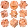 Деревянная головоломка Лу Бан 3D Разблокируй Интеллектуальные игры Для взрослых и детей Образовательные игрушки Rompecabezas Madera
