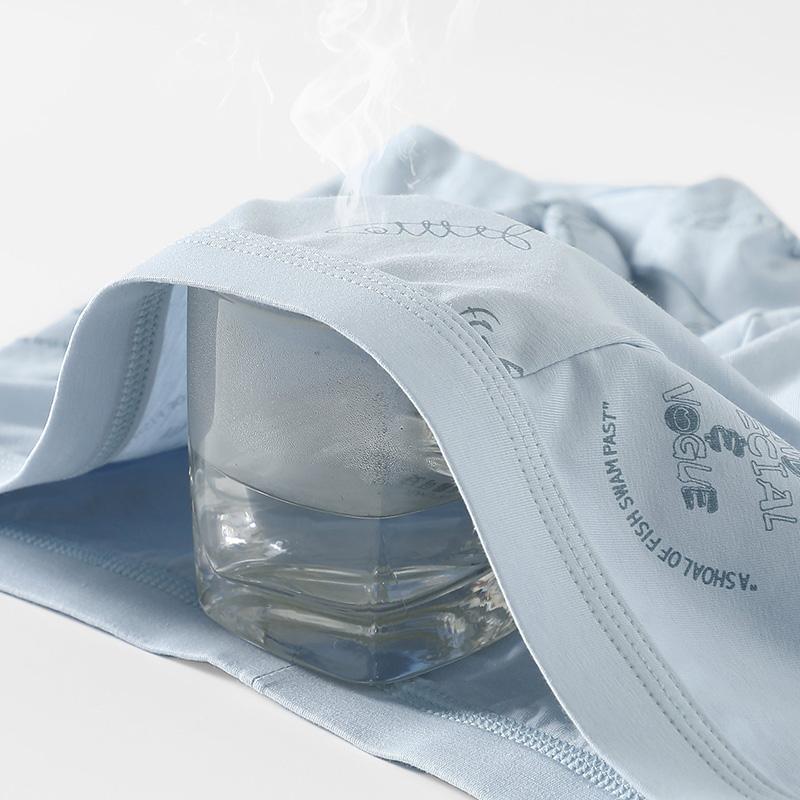 Fentenggan [Paclitaxel Clean Flavor 50 Cotton] 4-Pack Soft Four Corners Men's Flat Corners Shorts