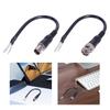 BNC Male Female Pigtail Cable Coaxial Connector Extension Cable with Bare Wire End for CCTV Camera Connection