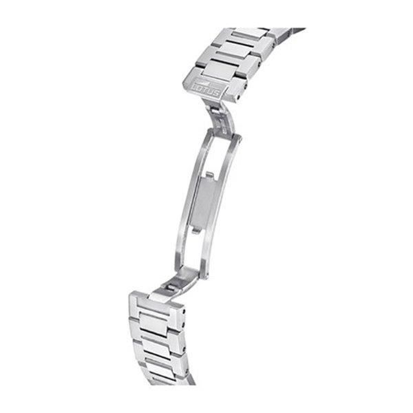 Montre - LOTUS - Femme - Acier Mat - Cadran Nacré - Index Strass