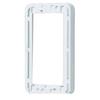 Panasonic Cosmo Series Wide 21 Plate Joint Frame Height 12mm For 1 Series White WT8171W