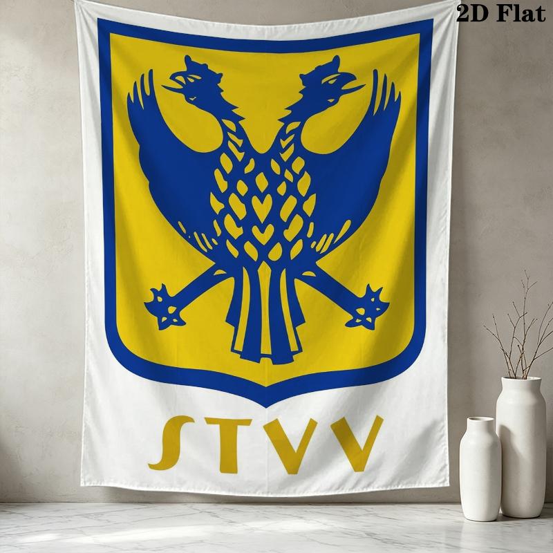 Sinttruidense Vv Wall Tapestry Aesthetic Wall Hanging Printed Fabric Blanket Decorative Tapestries For Bedroom Living Room Home Decor