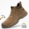 High Quality Insulation 6kv Welding Shoes Men Work Shoes with Steel Toe Anti Spark Protective Shoes Anti Slip Boots for Work