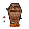 Halloween Countdown Calendar Wooden Sign for Decoration