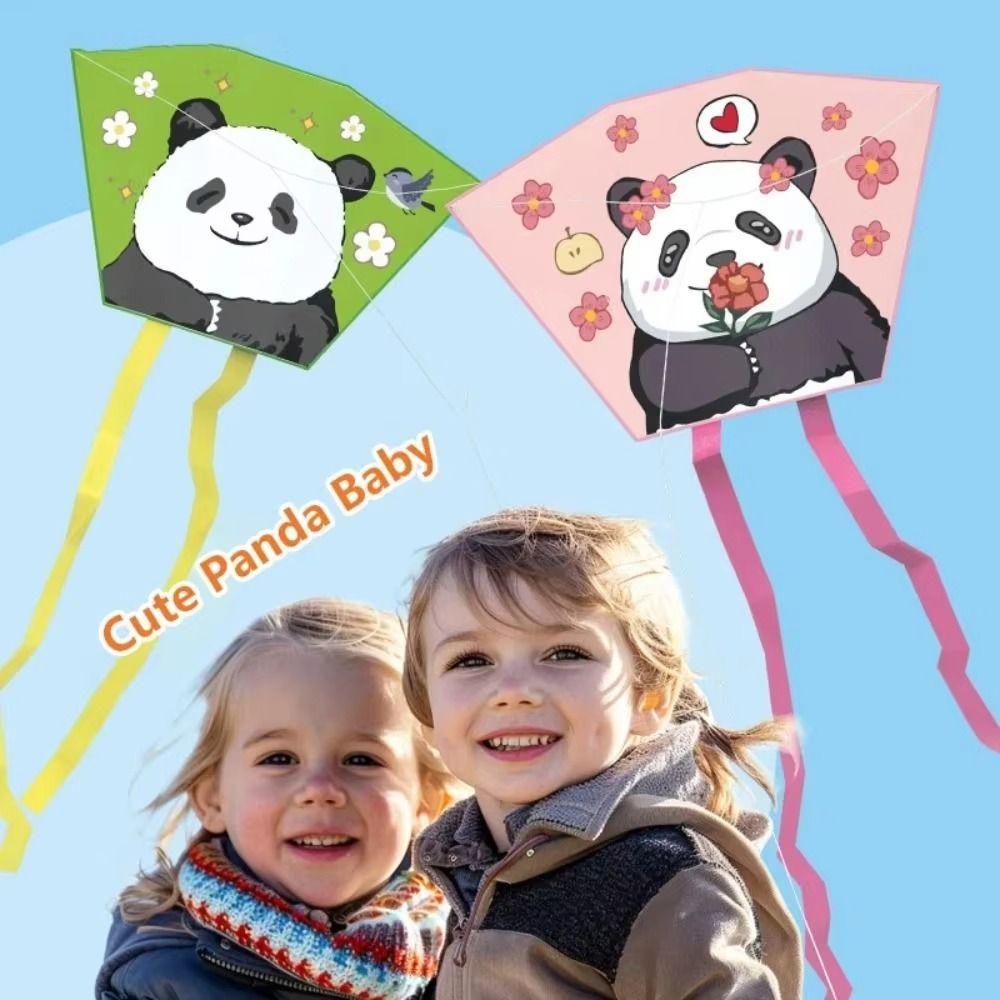 Rabbit Children Sports Kites Panda Spring Outing Pocket Kite Cartoon Children Kite Beginner Use