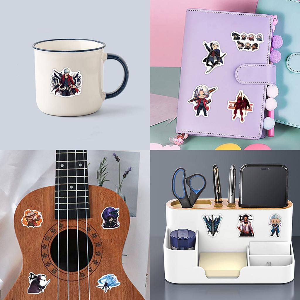 60 штук граффити-наклеек для украшения ноутбука, наклейки для багажа