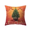 Украшение рождественской елки Санта-Клаус с принтом наволочка для дома, гостиной, украшения дивана, подушка, наволочка