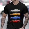 New Fashion Tees Shirt Short Sleeve Men Women Clothing Crewneck Loose Tops Japanese Car Drift Race Car R35 Graphics T-shirts