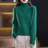 Женский кашемировый свитер Qinghe кашемир 30% кашемир 70% шерсть осенне-зимний кашемировый толстый пуловер мягкий и теплый