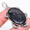 Hypersthene Obsidian 925 Sterling Silver Jewelry Pendant 2.09" M0W80